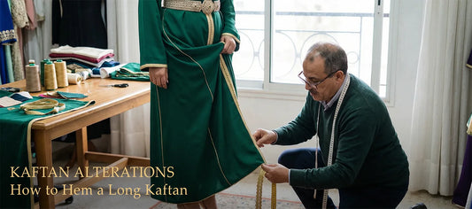 Expert Kaftan Alterations: How to Hem a Long Kaftan
